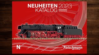 Fleischmann Neuheiten 2023 – Modellbahn Katalog Spur N [upl. by Gabriel]