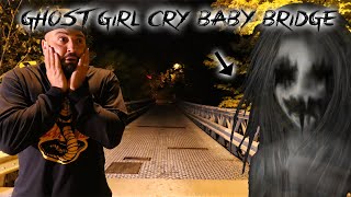 THE GHOST GIRL OF HAUNTED CRY BABY BRIDGE HER SCREAM CAUGHT ON CAMERA [upl. by Madelin922]