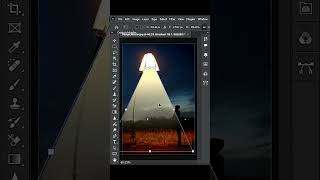 How to Add Spotlight Effect in Photoshop shorts [upl. by Ahsinroc434]