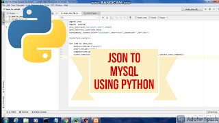 Import your JSON file to MYSQL DATABASE using python [upl. by Karole930]