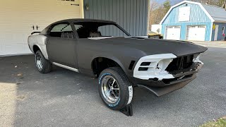 1970 Boss 302 Mustang For Sale rolling shell 1 of 1 Marti Report [upl. by Hands937]