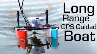 Autonomous RC Boat 13km Waypoint Mission [upl. by Cavuoto349]