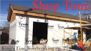 27  Woodworking Shop Tour 2017 Kings Fine Woodworking [upl. by Leupold]