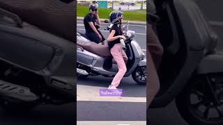 Talented short lady  fun drive  subscribe funny funnylaugh love funnymoment shorts [upl. by Debi787]