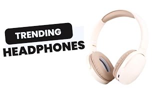 BLUETOOTH HEADPHONES TRENDING Amazing HIFI stereo [upl. by Cordelie]