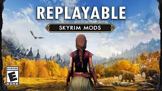 These NEW Mods Will Make You Reinstall Skyrim Skyrim Mods 2024 [upl. by Rehctelf924]