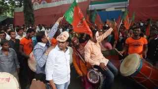 Narendra Modi for PM  Party workers celebrate [upl. by Rosalie]