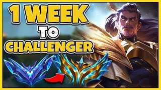 How I Climbed From D1 All The Way To Challenger In 1 Week  League of Legends [upl. by Gustaf]