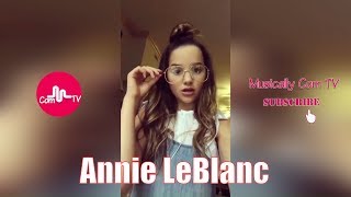 Annie LeBlanc Best Of Musically June 2017 ⭐ Musically Com Tv [upl. by Vachell]