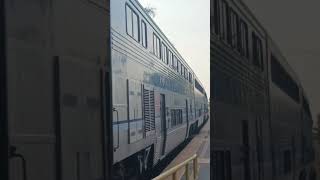 Late Pacific Surfliner 580 cruises through Carlsbad Village [upl. by Koralle]