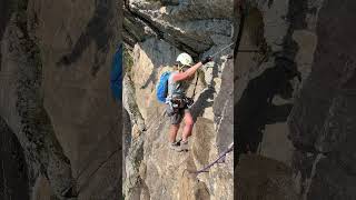 Via Ferrata Ziel  18th July 2024 viaferrata climbing travel dolomites [upl. by Etiuqal]