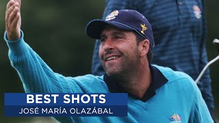 José María Olazábals Best Ryder Cup Shots [upl. by Asilaj]