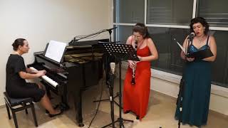 Massenet  Elegie for soprano clarinet and piano [upl. by Danuloff]