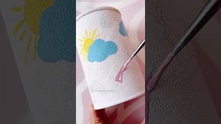 🌈⛅️☔️ painting art satisfying shorts [upl. by Eaton]