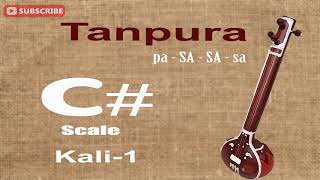 Tanpura C Scale  Kali 1  Tanpura  Big Banyan Tree [upl. by Stanhope]