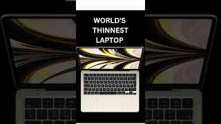 Worlds Thinnest Laptop thinnestlaptop [upl. by Nirro]