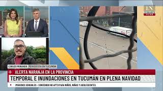 Temporal e inundaciones en Tucumán en plena Navidad [upl. by Karsten]