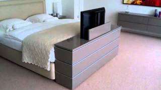 TV lift meubel aan voeteneinde bed [upl. by Yvan]