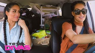 The Bella Twins bring Birdie on her first road trip Total Divas Preview Clip Nov 15 2017 [upl. by Ahsieker987]