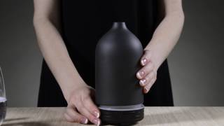 Earth Luxe Ultrasonic Diffuser Video Demonstration [upl. by Gerek]