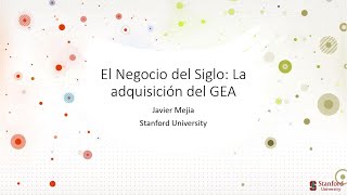 El Negocio del Siglo Gilinski compra el GEA  Javier Mejia en EAFIT [upl. by Elly]