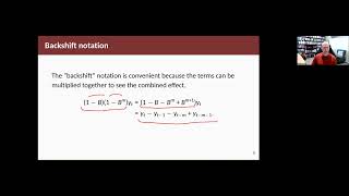 Forecasting Principles amp Practice 92 Backshift notation [upl. by Seidule]