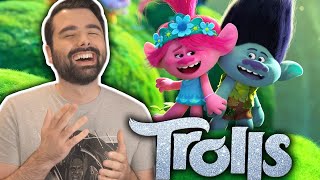 TROLLS IS GREAT Trolls Movie Reaction First Time Watching CANT STOP THE FEELING [upl. by Sine]