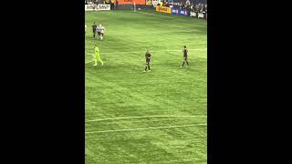 The referee pushed the Whitecaps player during the last attack  20231105 MLS vwfc vs lafc [upl. by Damiano136]