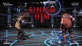 MKX EMPR Jupiter Jax  Wrestler vs GunShow Erron Black  Gunslinger [upl. by Netsryk825]