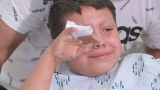 Compton boy loses arm after neighbor hands him firework on 10th birthday  ABC7 [upl. by Jackquelin]