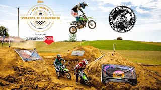 Pit Bike Insanity In KY  Nitro Circus Triple Crown Round 2 [upl. by Alrad]