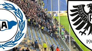 ELFMETERSCHIEßEN amp KRAWALL IM DERBY UMS FINALE  Stimmungsvlog bei Bielefeld⚫⚪🔵 vs ⚫⚪🟢Münster [upl. by Luz756]