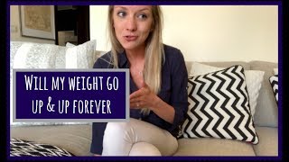 MY ANOREXIA RECOVERY  will my weight go up amp up forever [upl. by Suiramad]