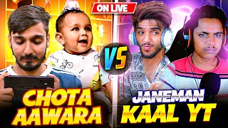 Chota Aawara Vs Twins Kaal Yt And Janeman Gamer  Who Will Win 😱 [upl. by Ruhnke]