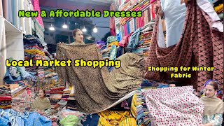 Shopping winter outfits from Local Market  Market search for winter designslifewithzainab [upl. by Adaha]