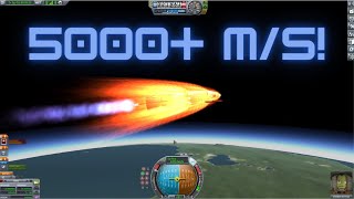 I beat the Air Speed Record in Kerbal Space Program 5379 ms [upl. by Rap]