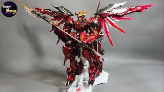 Gundam Mg Barbatos Centaurus Repaint Custom  Barbataurus Red Devil [upl. by Cohla]