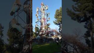 Zipper Ride OffRide Vertical Camera Rotation [upl. by Noicpesnoc]