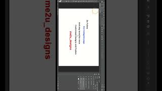 Text and Image Alignment in PSD amp AI  me2udesigns [upl. by Nitnerb460]