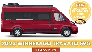 Tour the NEW 2023 Winnebago Travato 59G Class B RV on Brand New 2022 Ram Promaster 3500 Chassis [upl. by Stiruc]