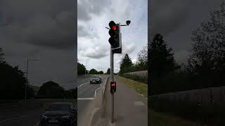 Harlow Gilden Way A1025 PEEK TLED Traffic Lights Toucan Crossing [upl. by Galen]