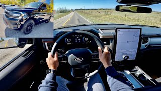 2023 Ford Expedition Timberline  POV Test Drive 3D Audio [upl. by Haym]