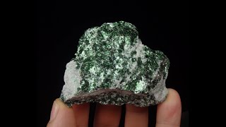 176705578402 MUSCOVITE var FUCHSITE  Norway Finnmark Kautokeino blackorion666 [upl. by Assyla]