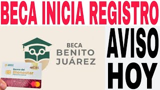 🎉BECA BENITO JUÁREZ 📅NUEVO REGISTRO NUEVA CONVOCATORIA KINDER PRIMARIA Y SECUNDARIA ☝️ [upl. by Mary981]