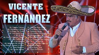 VICENTE FERNÁNDEZ MIX ROMANTICAS VIEJITAS PARA ADOLORIDOS  LO MEJOR DE VICENTE FERNÁNDEZ🎶 [upl. by Allerim]