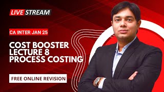 COST BOOSTER LECTURE 8 PROCESS amp OPERATION COSTING [upl. by Ennovahs]