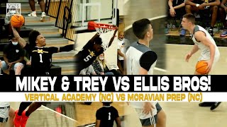 Eli Isaac Ellis meet Treymane Parker amp Mikey in a track meet 💯 Vertical Academy vs Moravian Prep [upl. by Wiedmann]