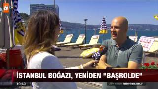 Tarabya Plajı yeniden açıldı  atv Ana Haber [upl. by Elly85]