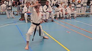 Tang Soo Do Hyung Sip Soo Form at the Battle of Europe 2024 Enschede [upl. by Lehcear]