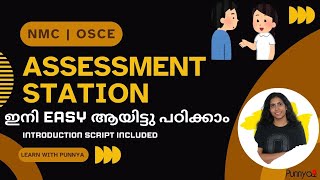 ASSESSMENT STATION with INTRO SCRIPT  NMC OSCE  FOR OSCE DOUBTS AND CLASSES 44 7388 390 422 [upl. by Desta]